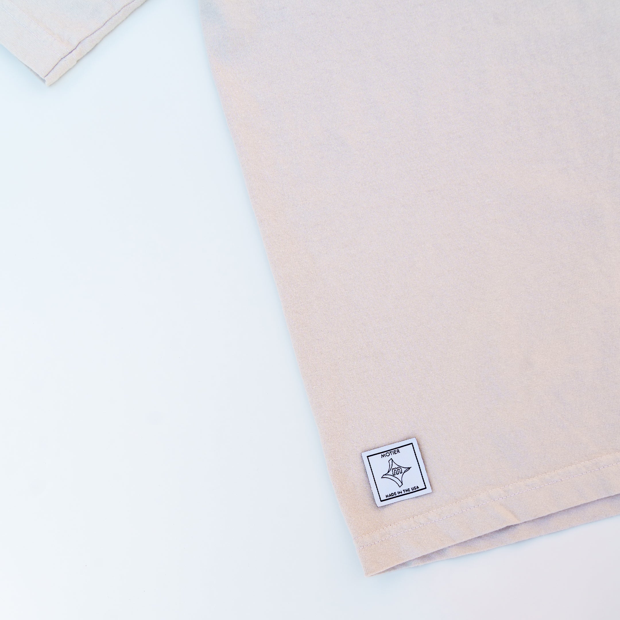 Retro Sportswear Luxe Pocket Tee (White Sand)