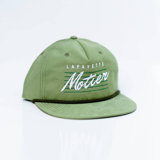 Retro Lafayette Roped Snapback (Sage/Dark Sage)