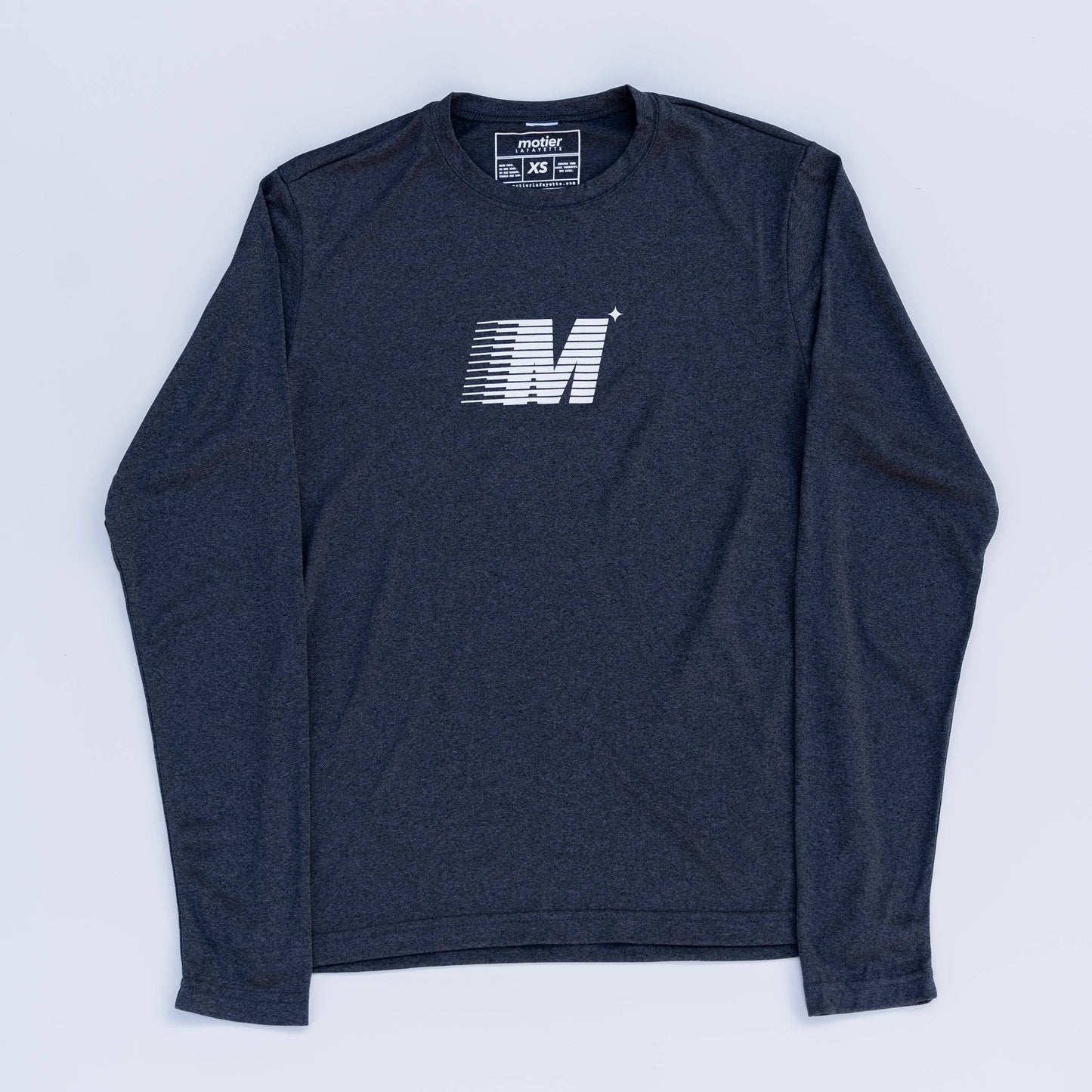 The L/S Daily Active Tee (Graphite) - Motier Lafayette 