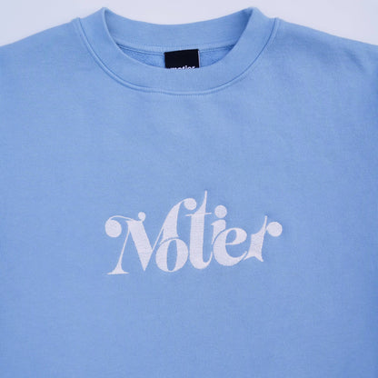 The Ritz Luxe Crewneck (Glacier Lake) - Motier Lafayette 