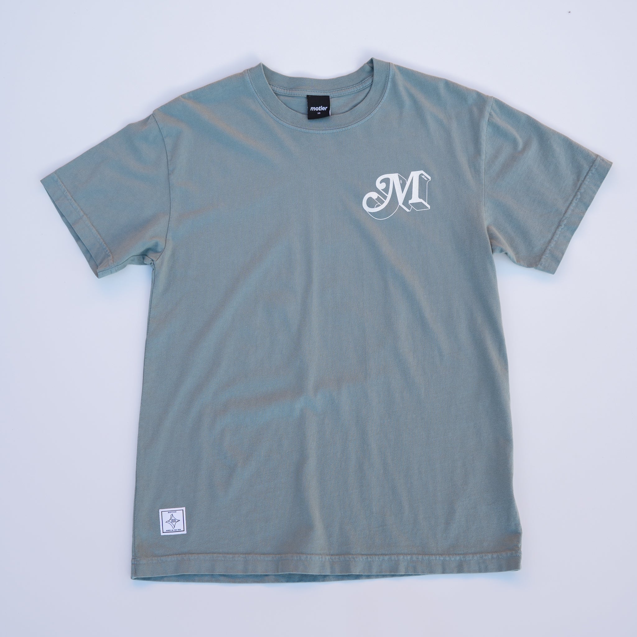 The Scramble Luxe Tee (Stormy Sea) - Motier Lafayette 