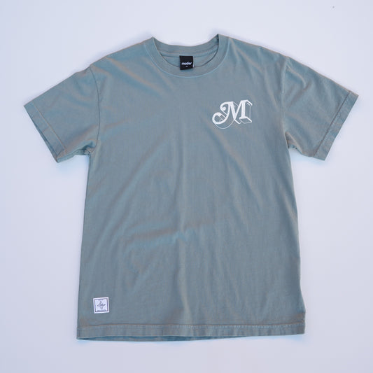 The Scramble Luxe Tee (Stormy Sea)