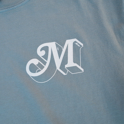 The Scramble Luxe Tee (Stormy Sea)