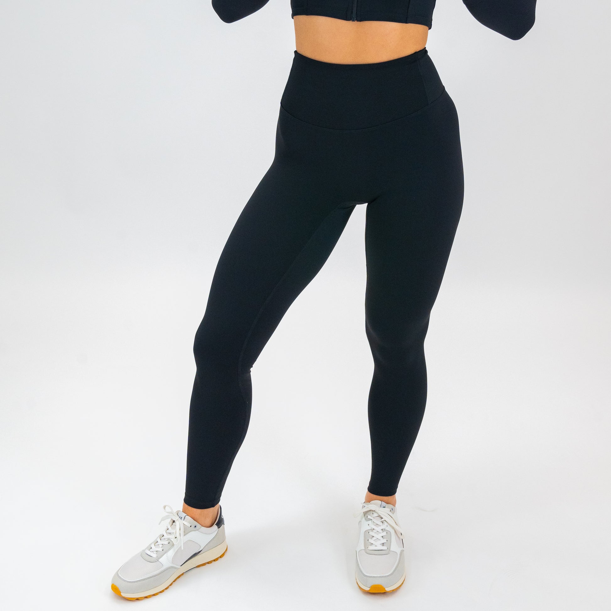 Sculptflex Highwaist Leggings (Black) - Motier Lafayette 