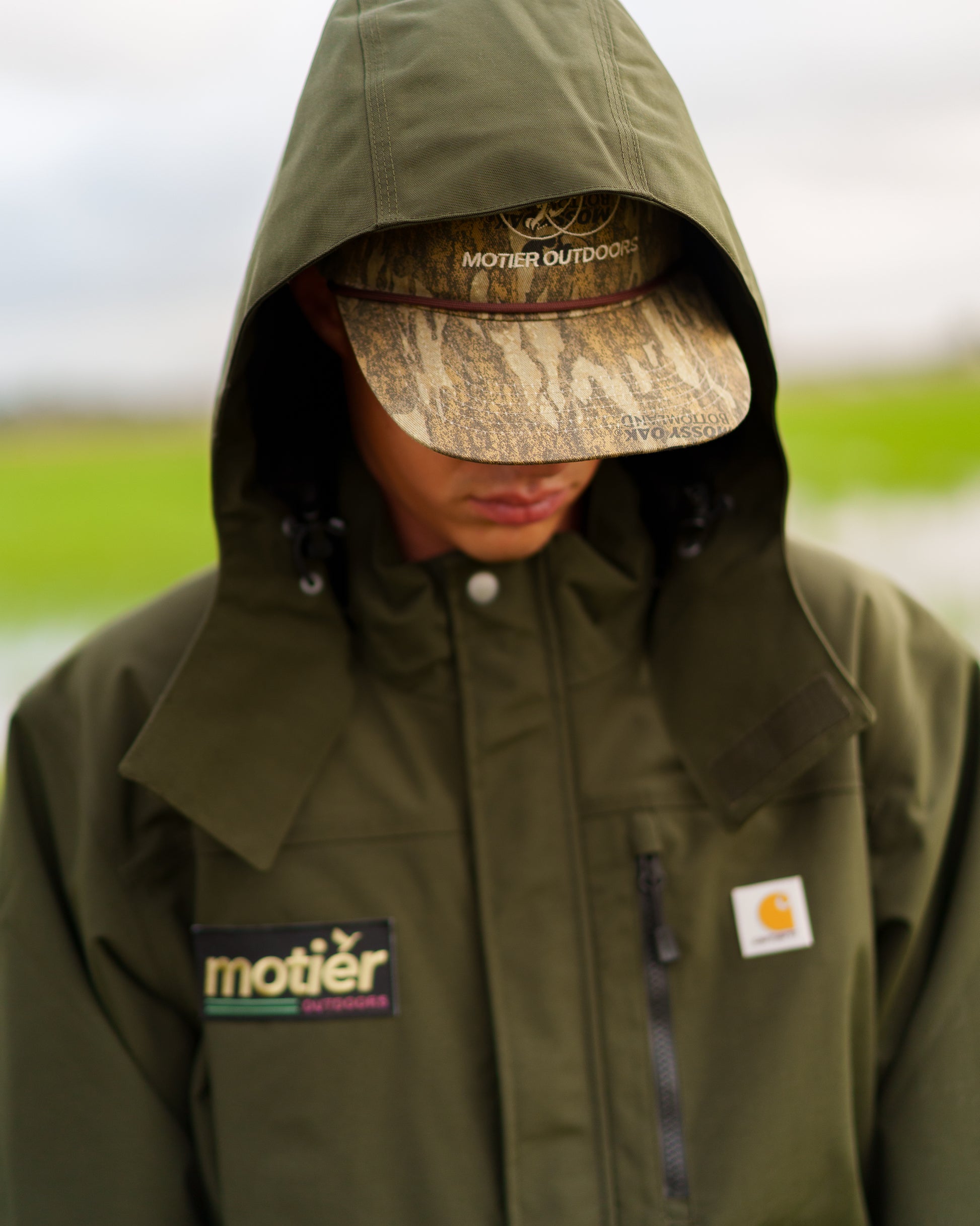 The Motier Outdoors Shoreline Jacket (Olive) - Motier Lafayette 