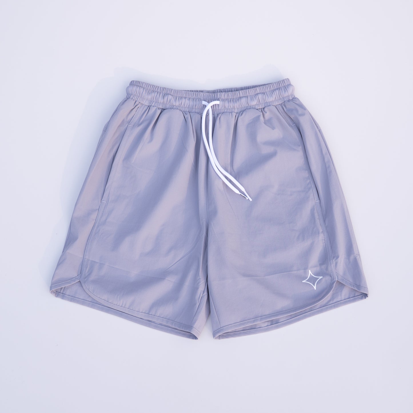 Refined Active Shorts (Lilac Grey)