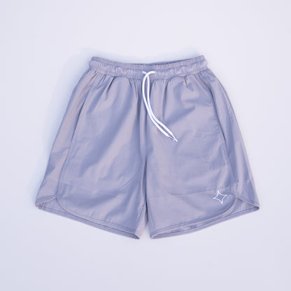 Refined Active Shorts (Lilac Grey)