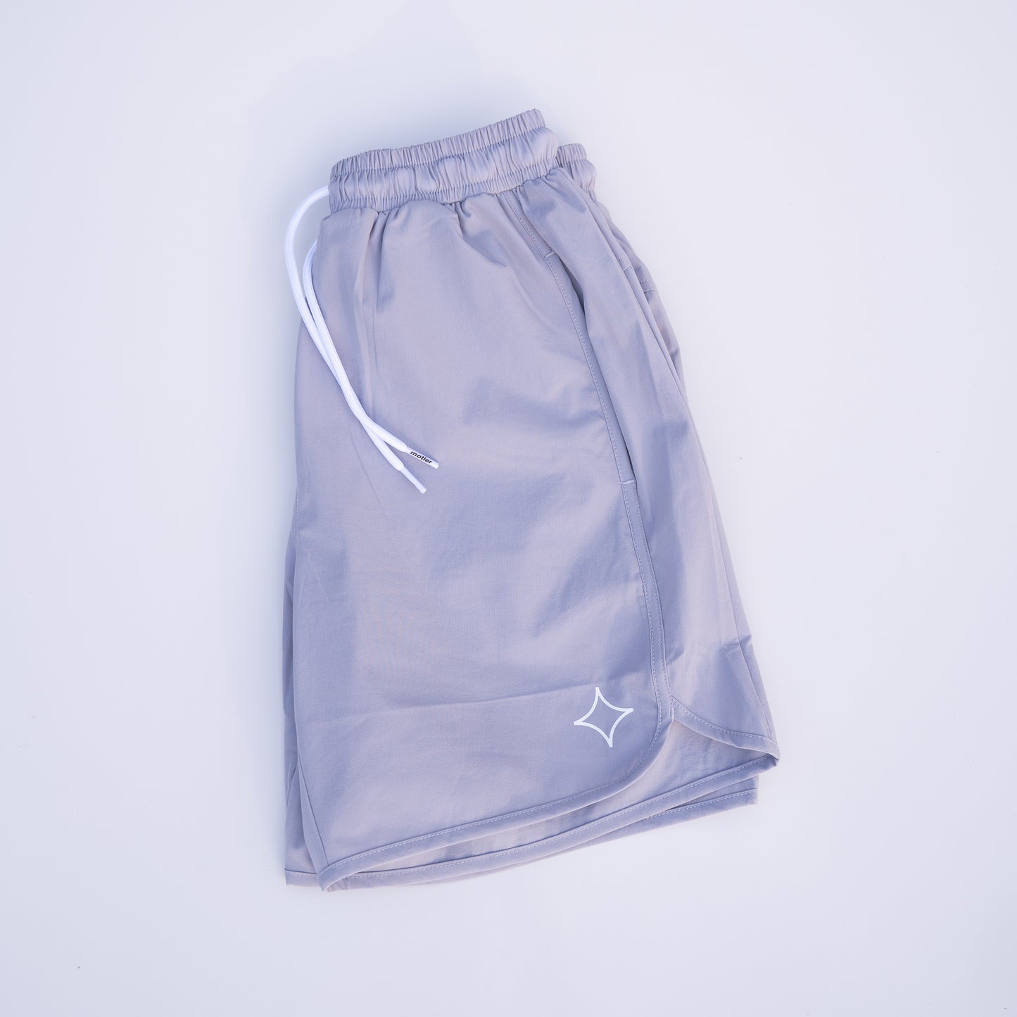 Refined Active Shorts (Lilac Grey)