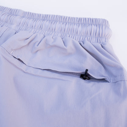 Refined Active Shorts (Lilac Grey)