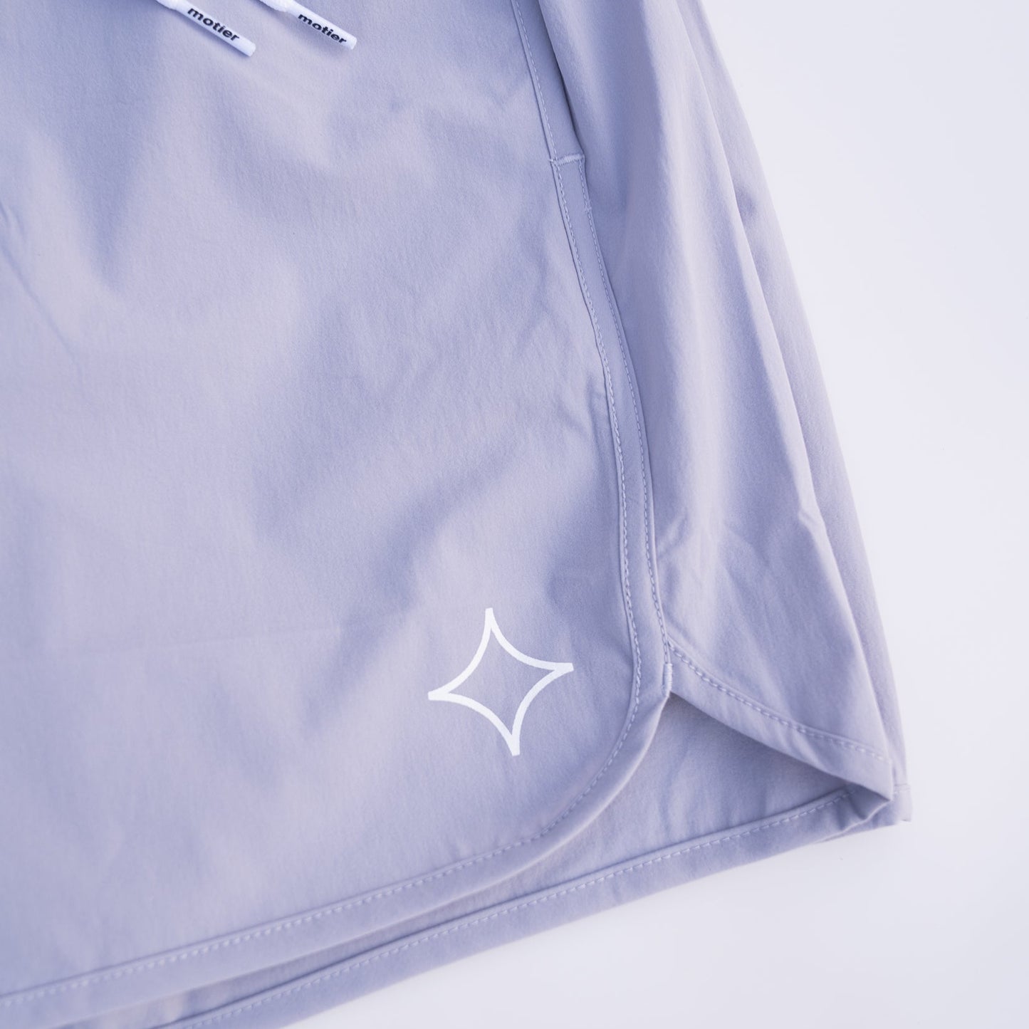 Refined Active Shorts (Lilac Grey)
