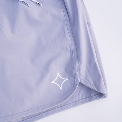 Refined Active Shorts (Lilac Grey)