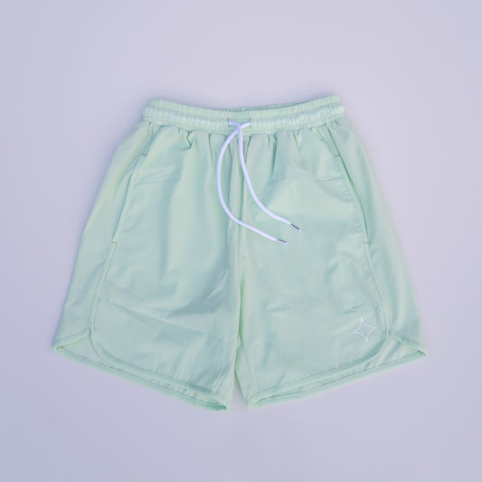 Refined Active Shorts (Pastel Green)