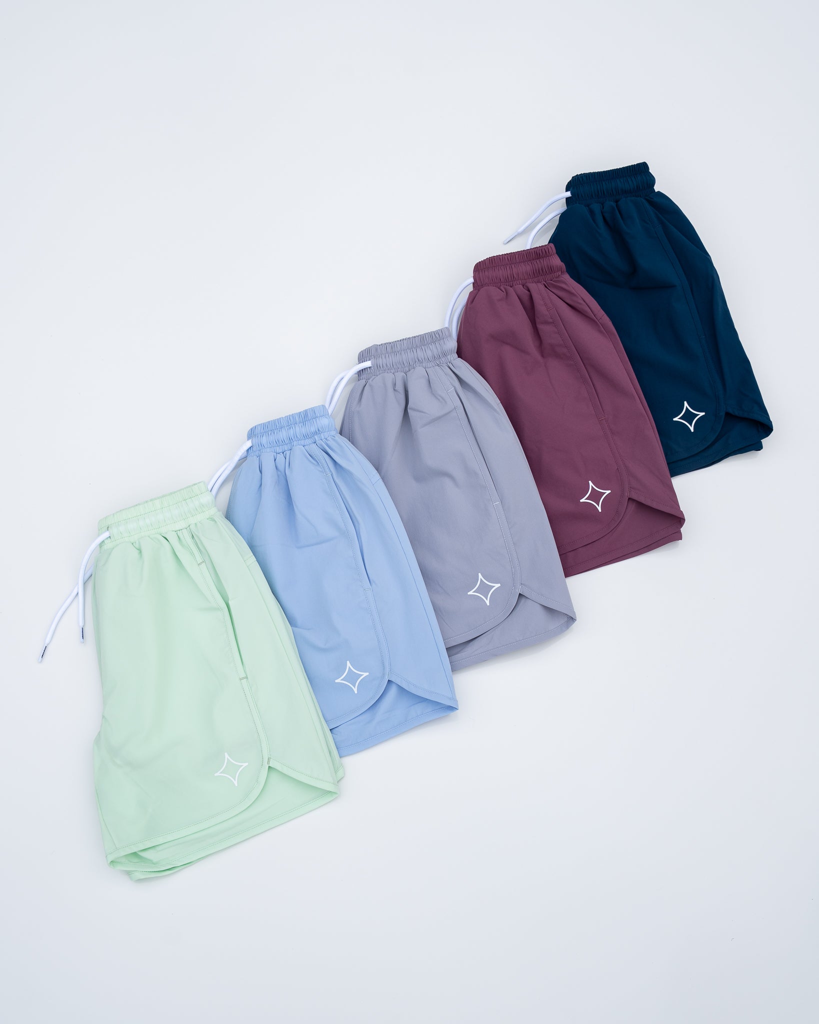 Youth Refined Active Shorts (Pastel Blue)