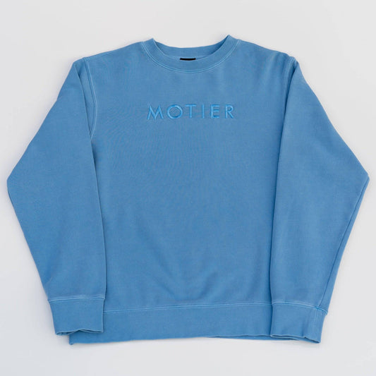 Spaced Logo Crewneck (Sky Blue)