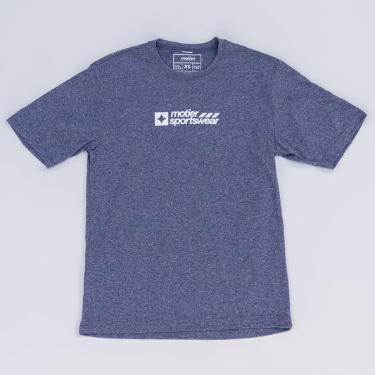 The Daily Active Tee (Heather Navy)