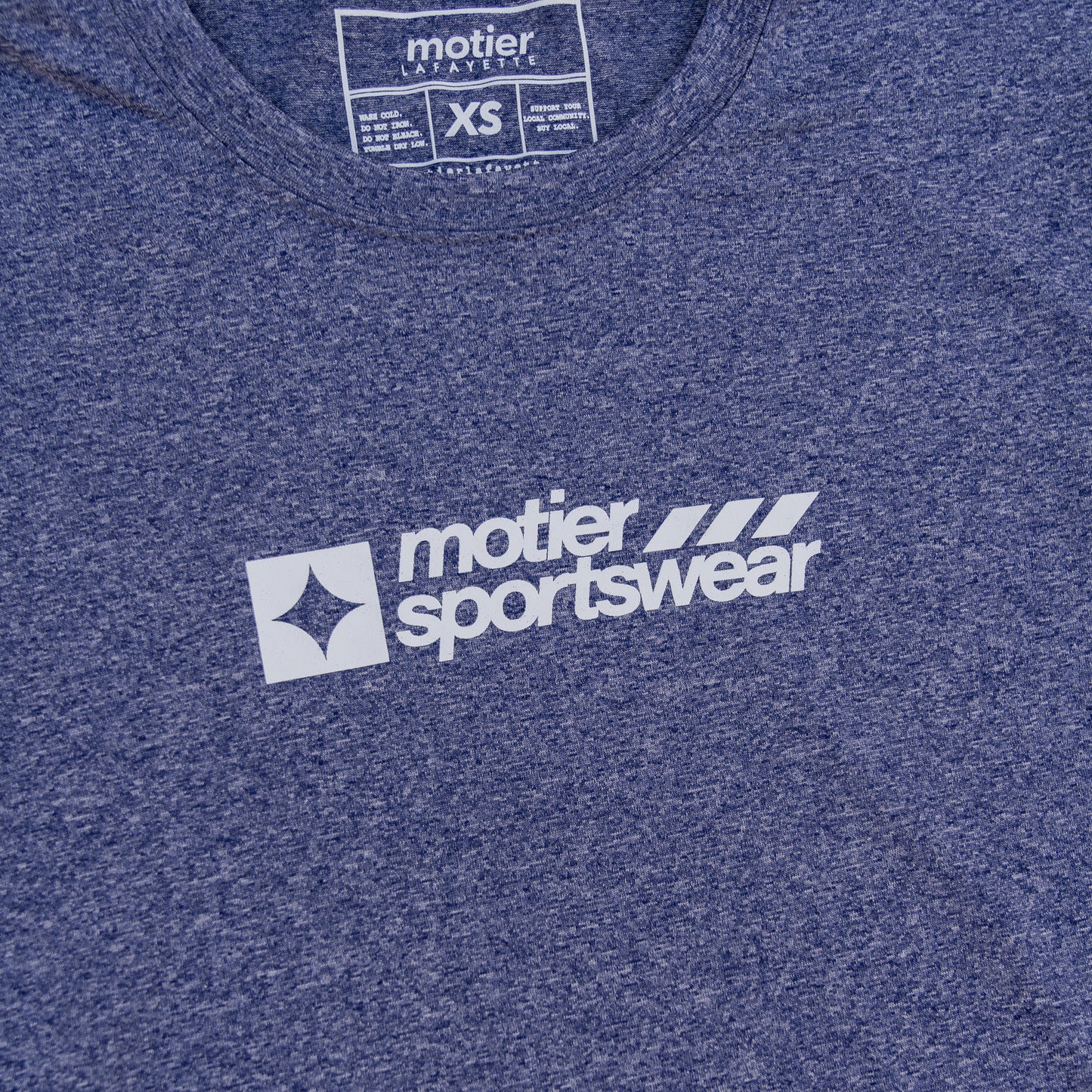 The Daily Active Tee (Heather Navy)
