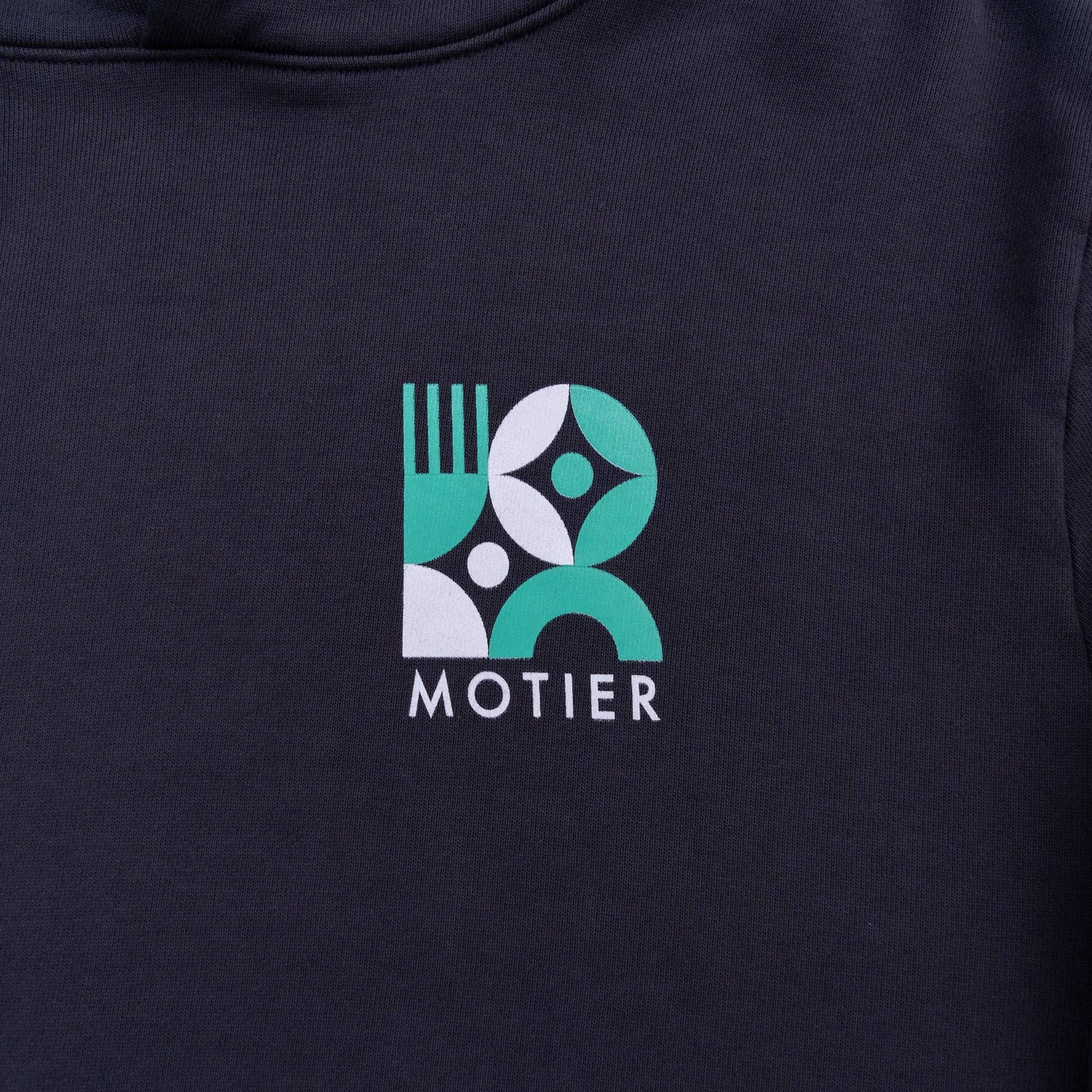 The Spring Mosaic Luxe Hoodie (Asphalt) - Motier Lafayette 