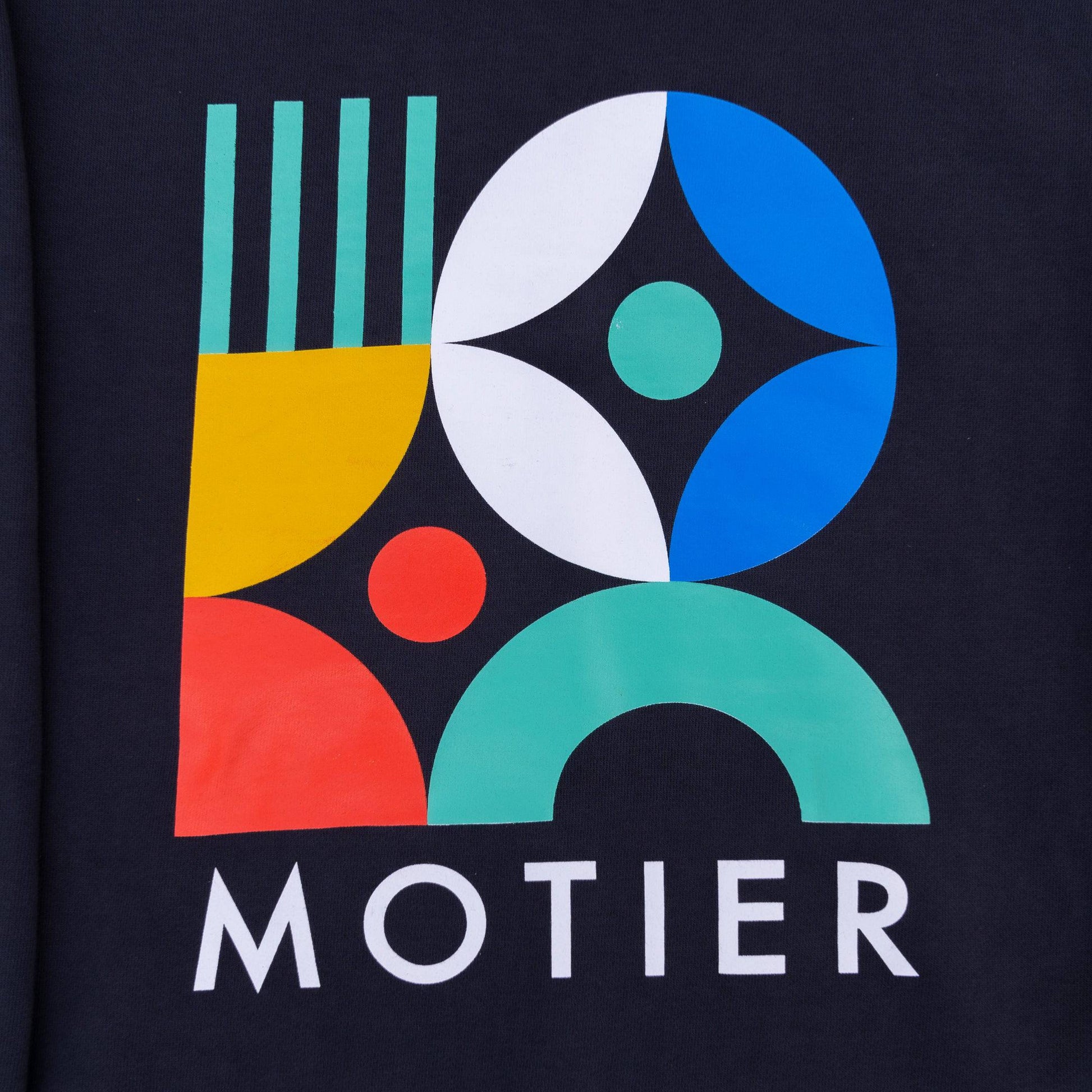 The Spring Mosaic Luxe Hoodie (Asphalt) - Motier Lafayette 