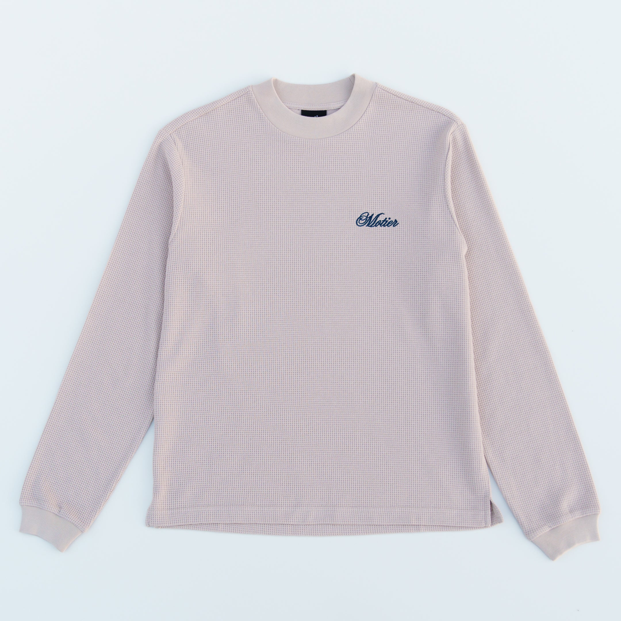 The Sterling Long Sleeve Waffle Tee II (Rocky Ridge) - Motier Lafayette 