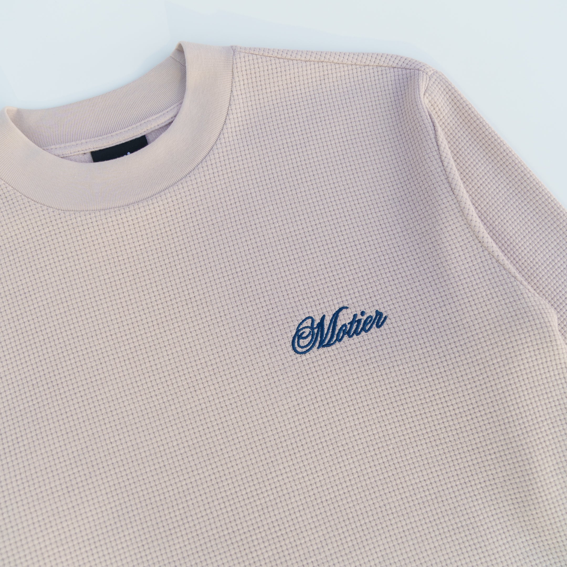 The Sterling Long Sleeve Waffle Tee II (Rocky Ridge) - Motier Lafayette 