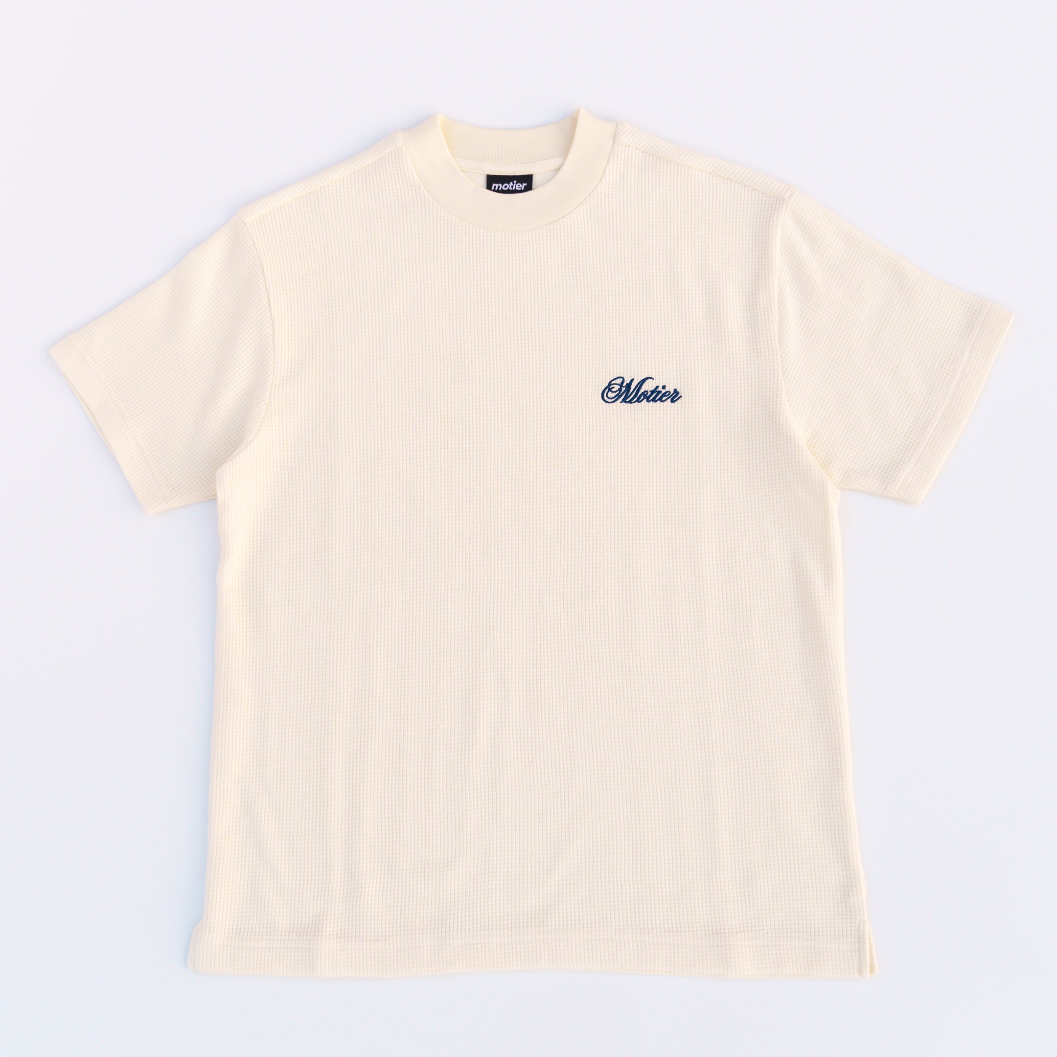 The Sterling Waffle Tee II (Cream)