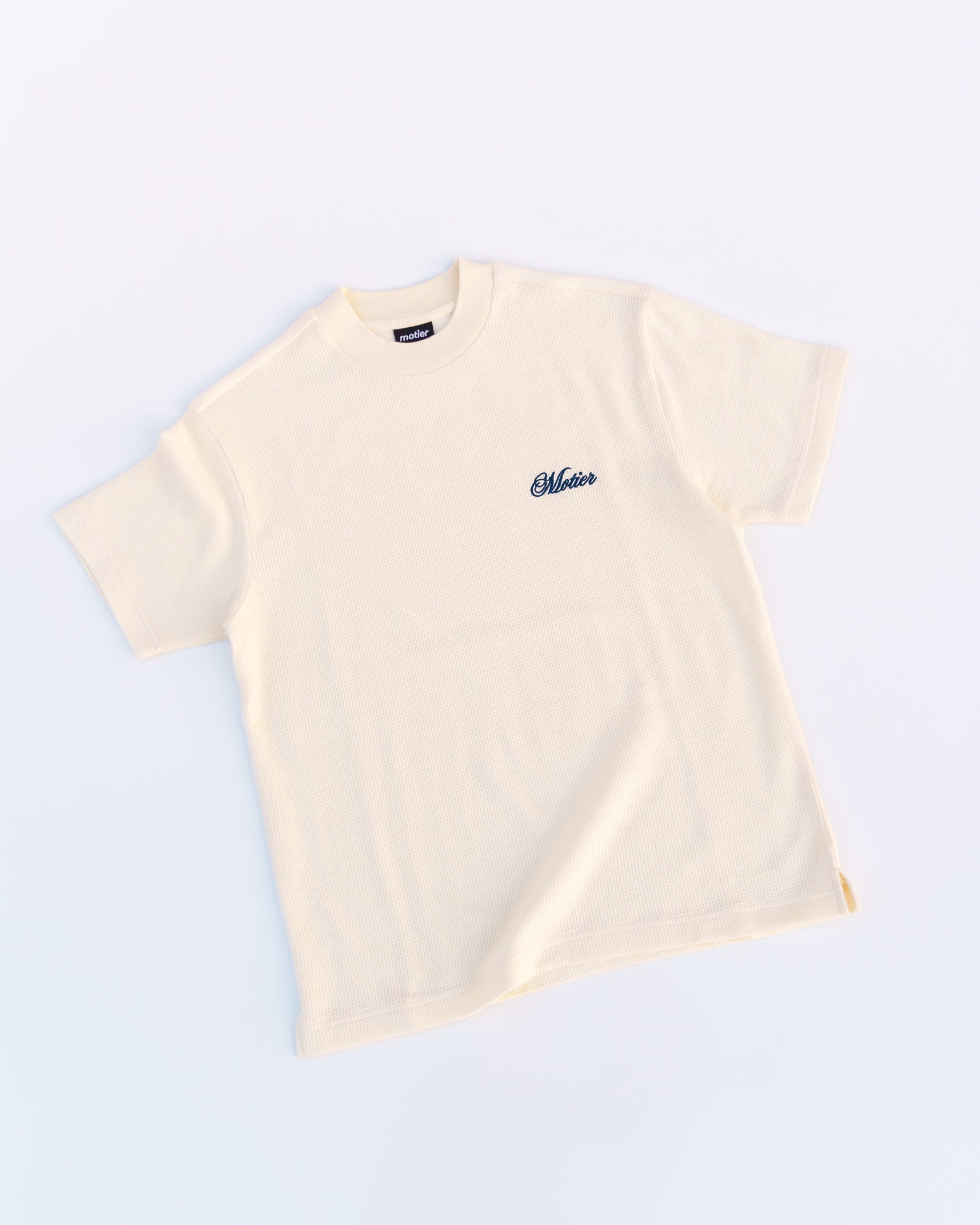 The Sterling Waffle Tee II (Cream)