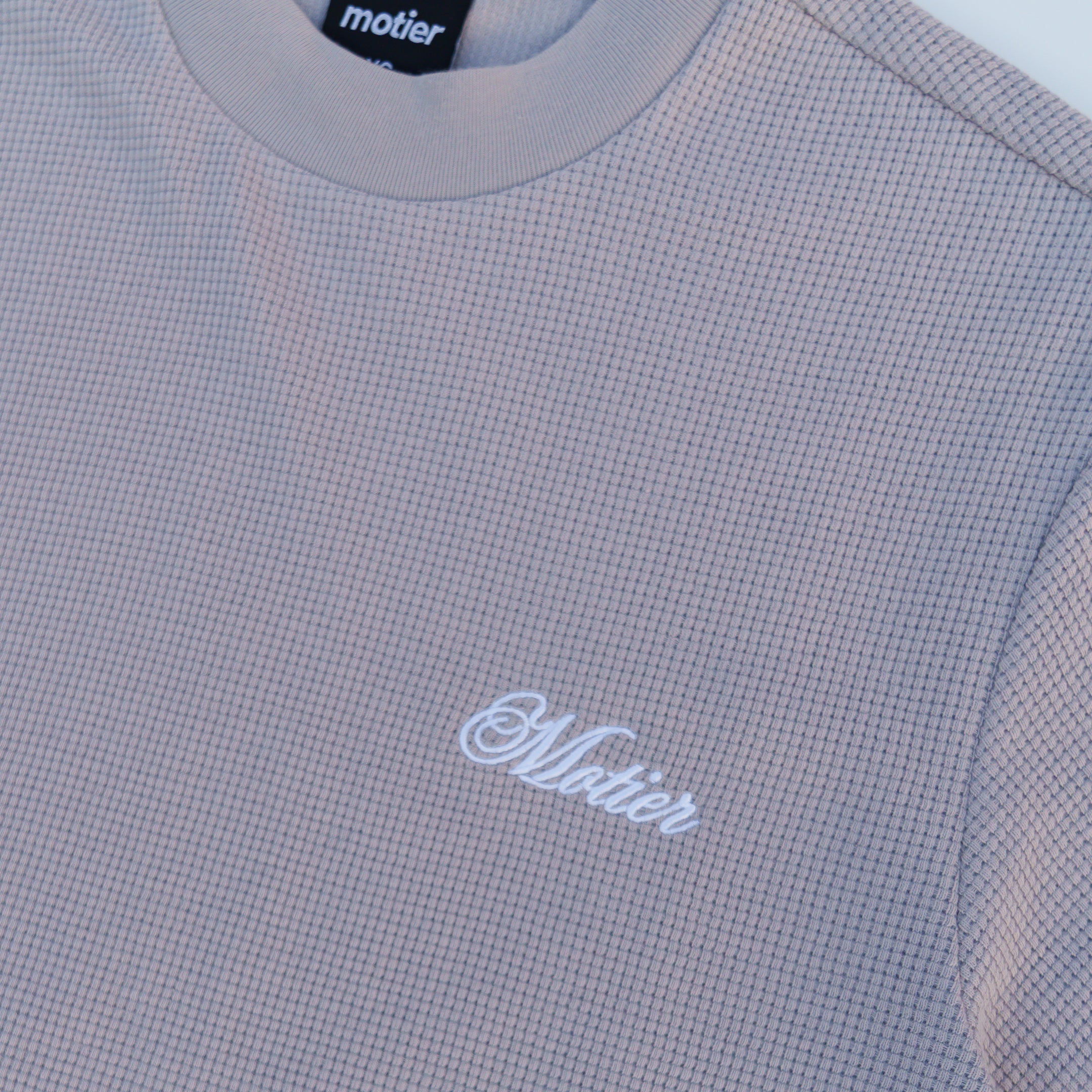 The Sterling Waffle Tee II (Grey)
