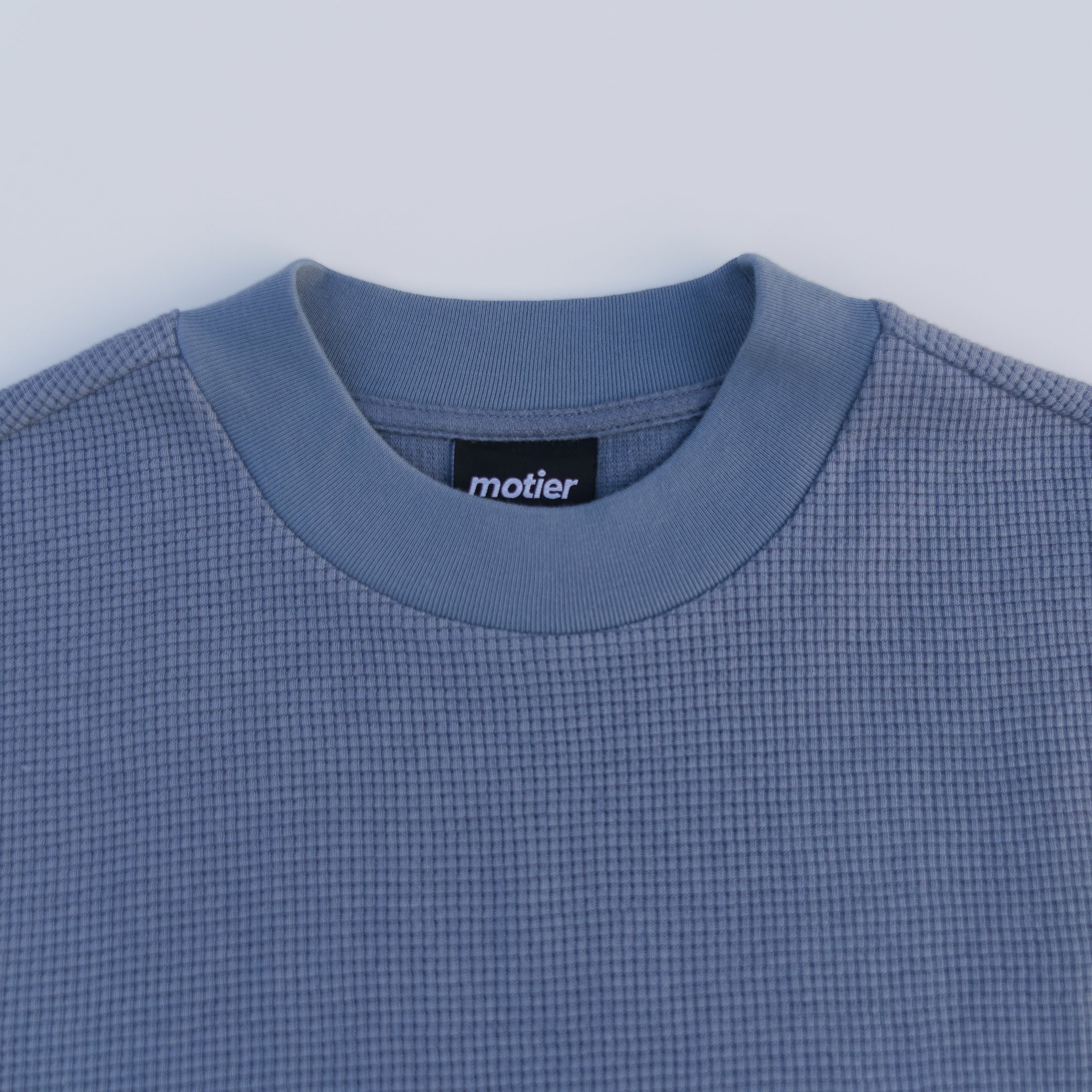 The Sterling Waffle Tee II (Storm Cloud) - Motier Lafayette 