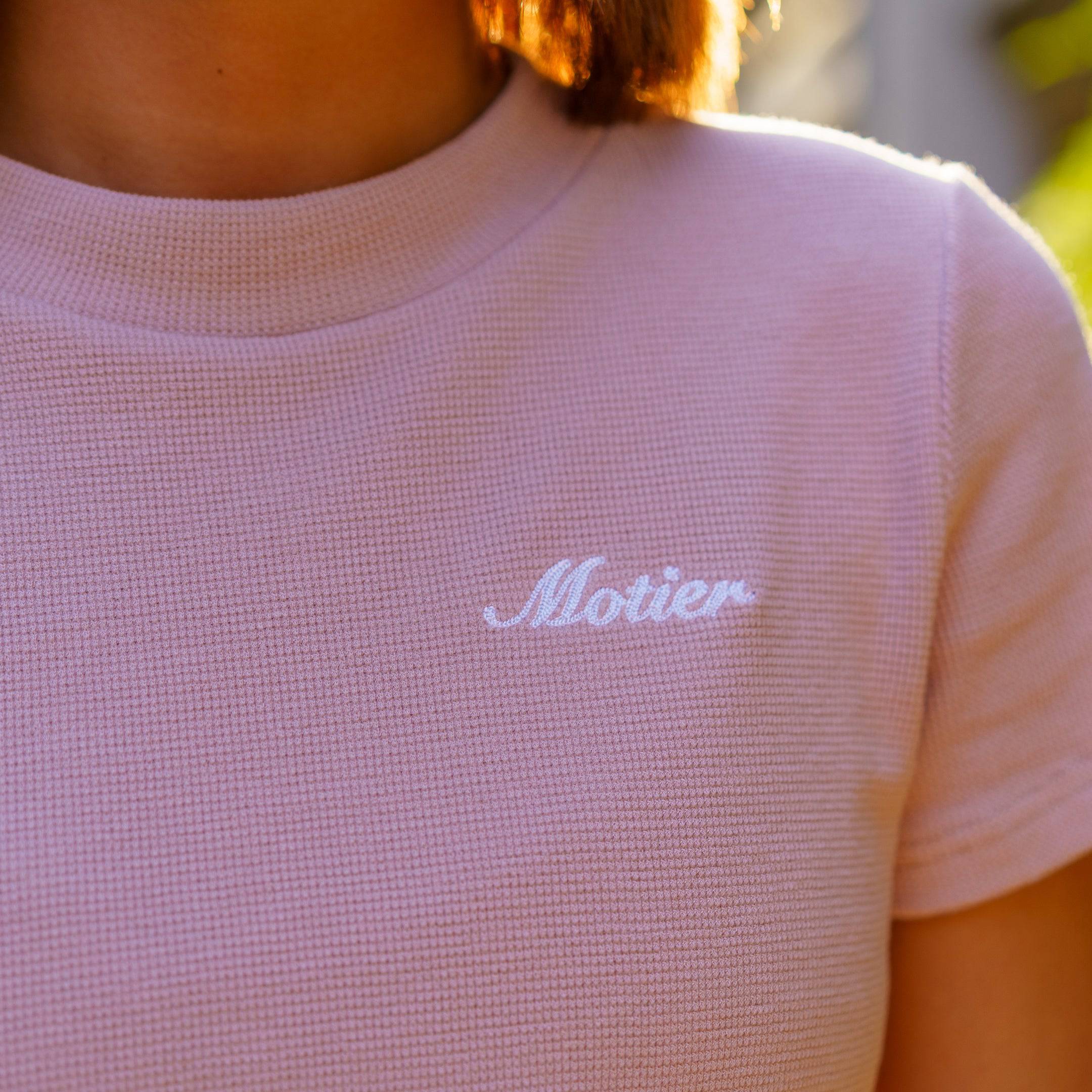 The Daily Stitched Crop (Mauve) - Motier Lafayette 