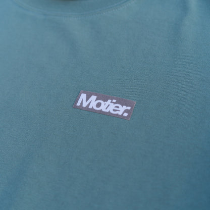 The STC Box Logo L/S Luxe Tee (Stormy Sea)