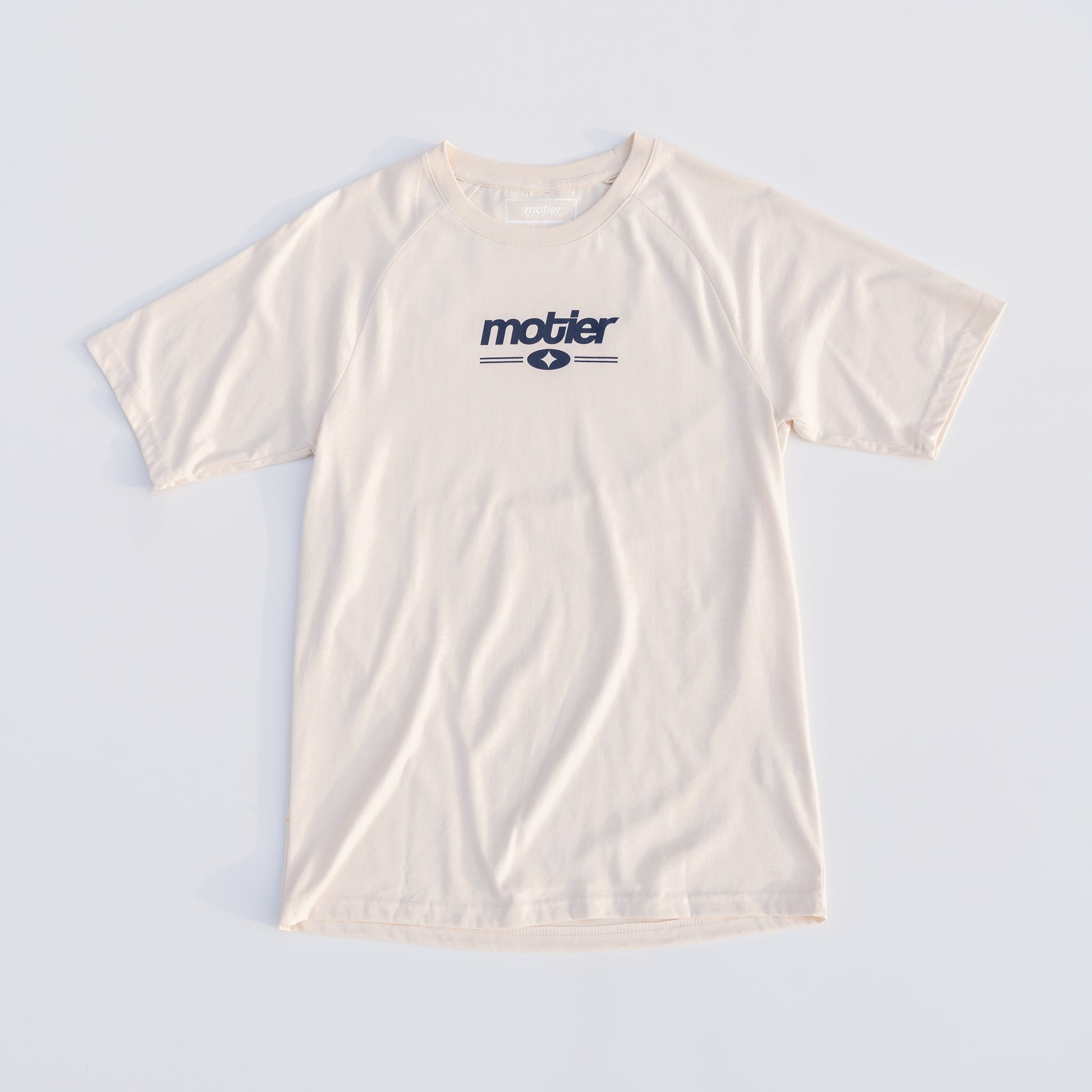 The Daily Strive Active Tee 2.0 (Ivory) - Motier Lafayette 