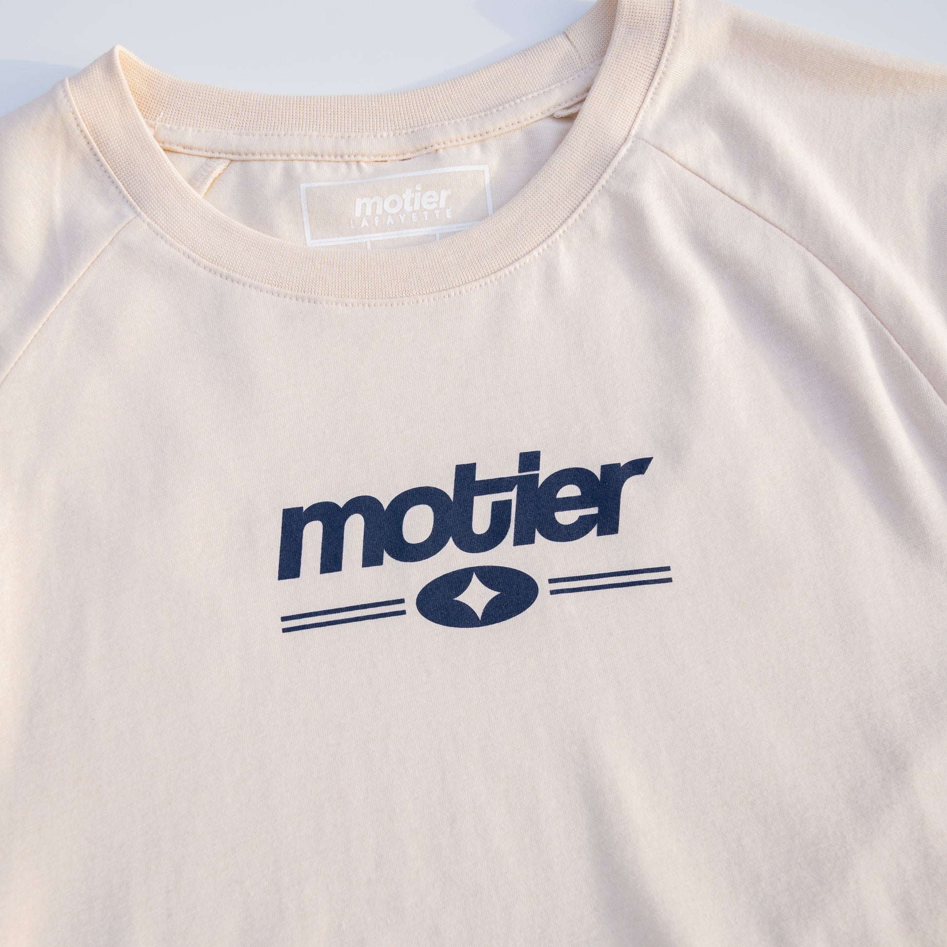 The Daily Strive Active Tee 2.0 (Ivory) - Motier Lafayette 