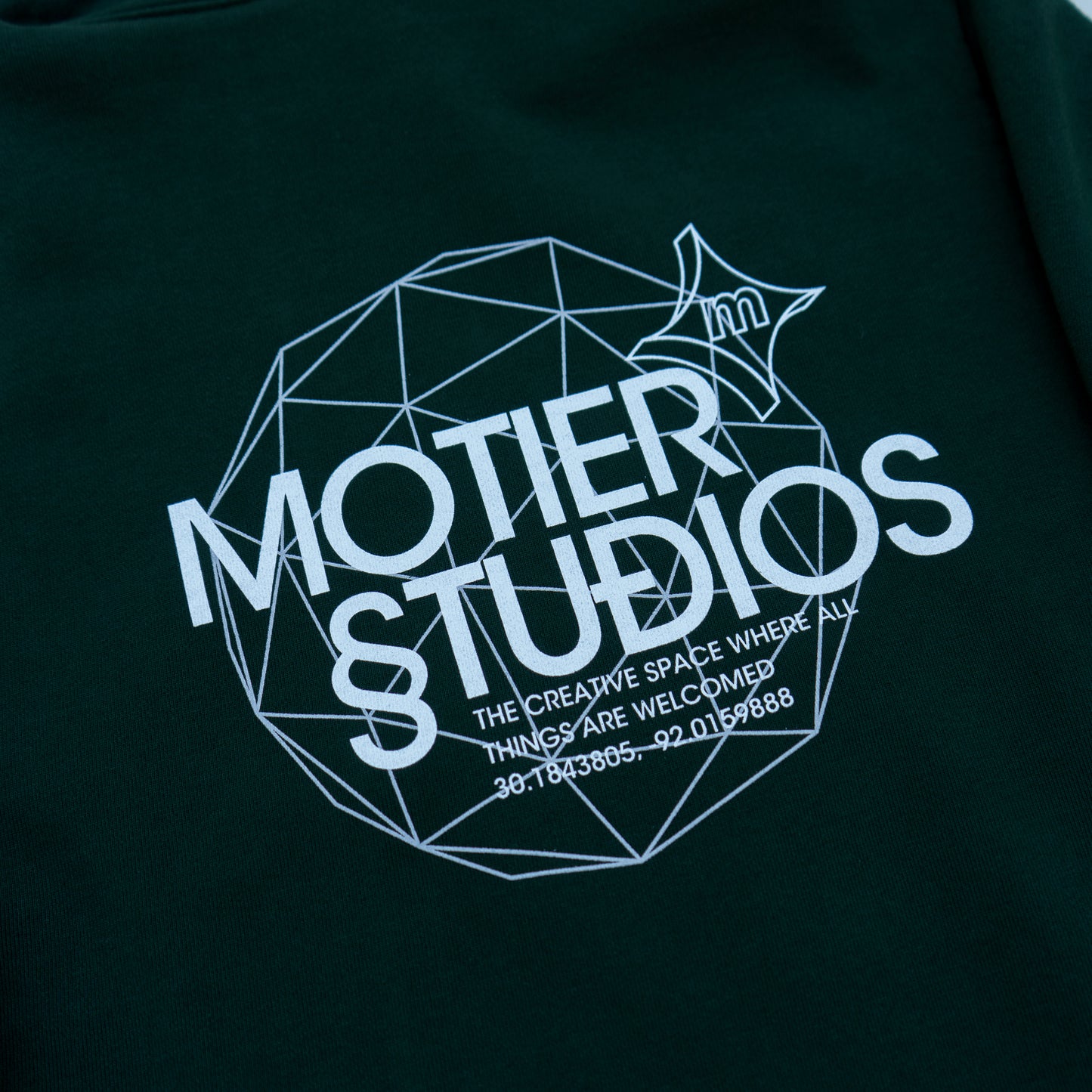 The Motier Studios Luxe Hoodie (Green Gables)