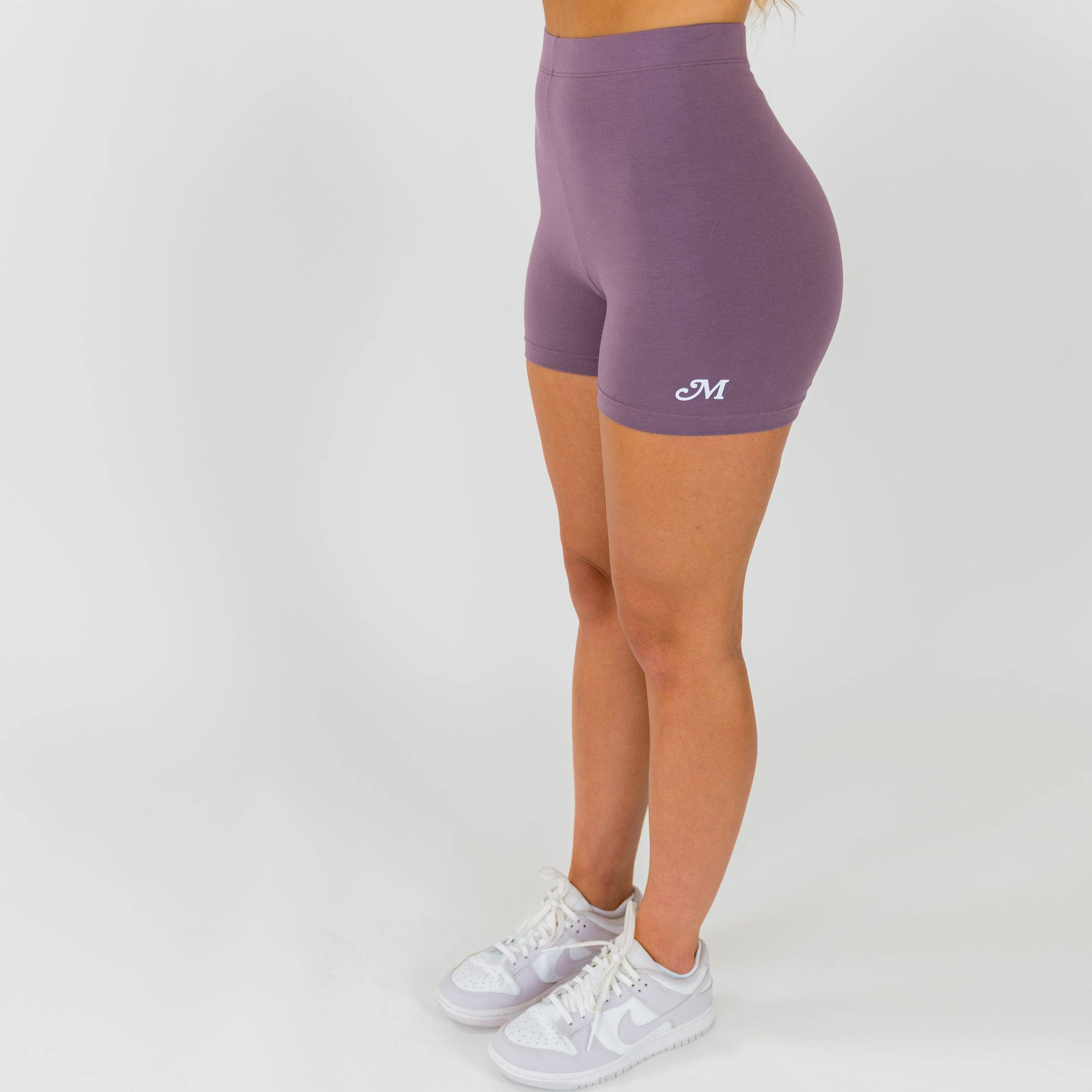 Motier Tennis Club Biker Shorts (Amethyst) - Motier Lafayette 