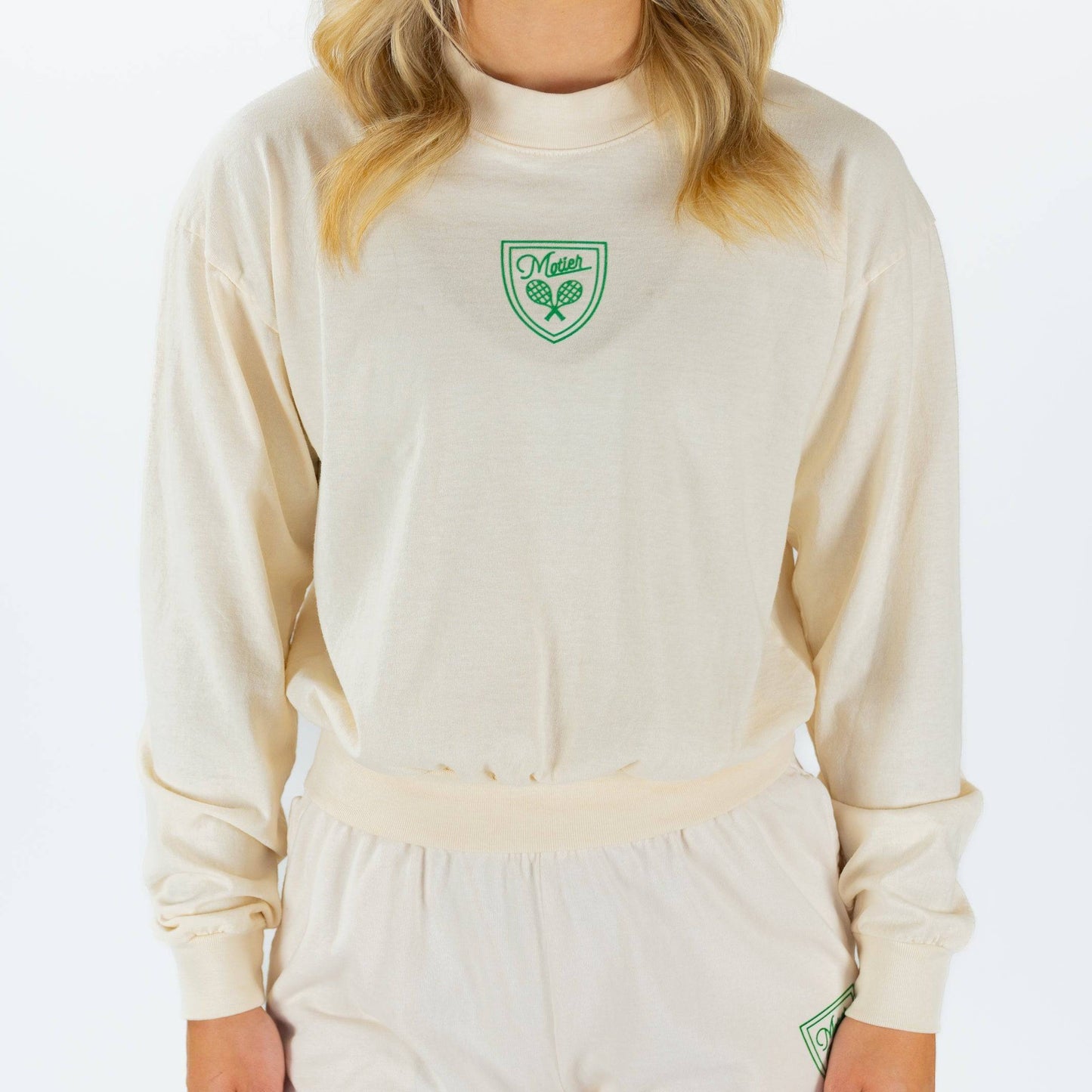 Motier Tennis Club Lightweight Pullover (Cream) - Motier Lafayette 