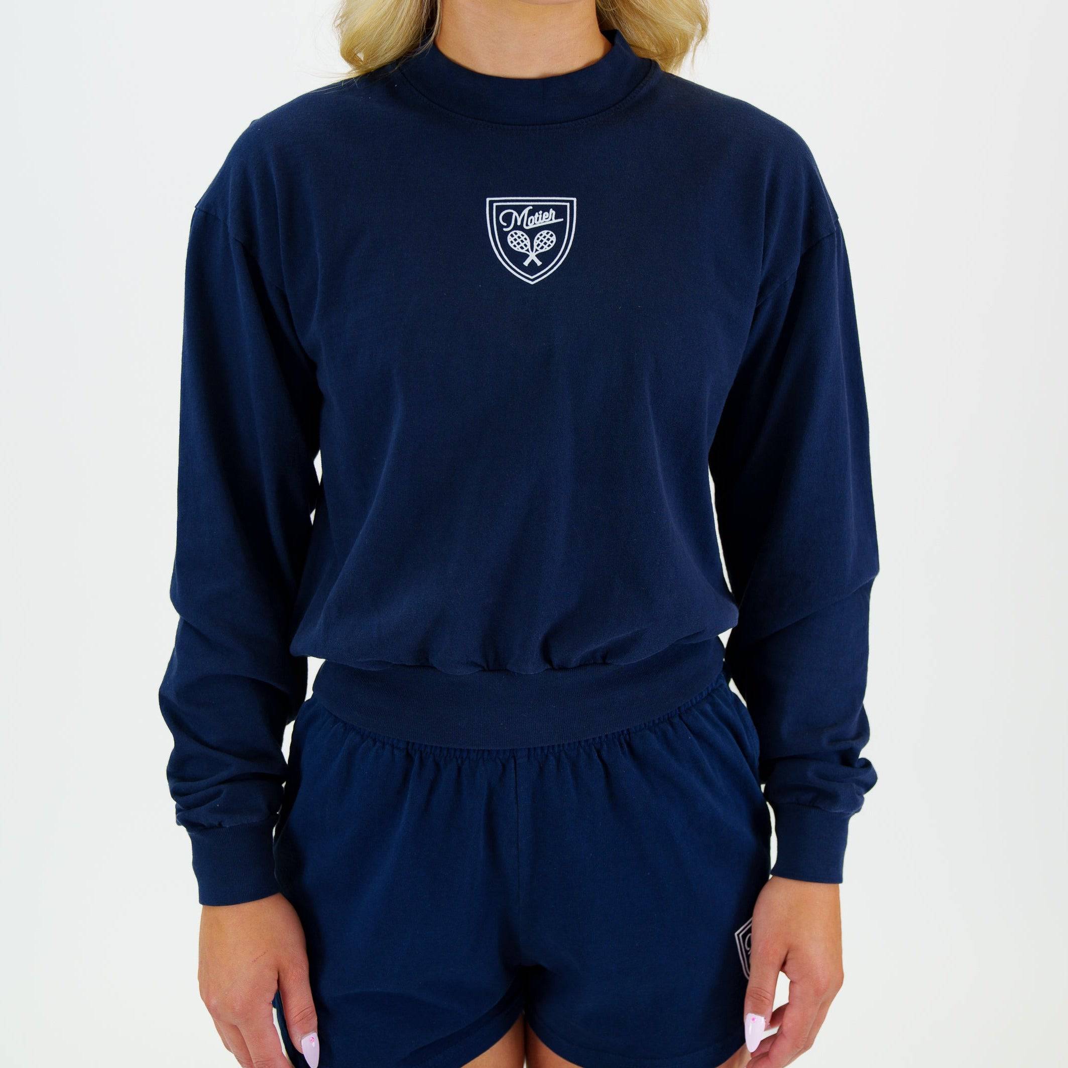 Motier Tennis Club Lightweight Pullover (Navy) - Motier Lafayette 