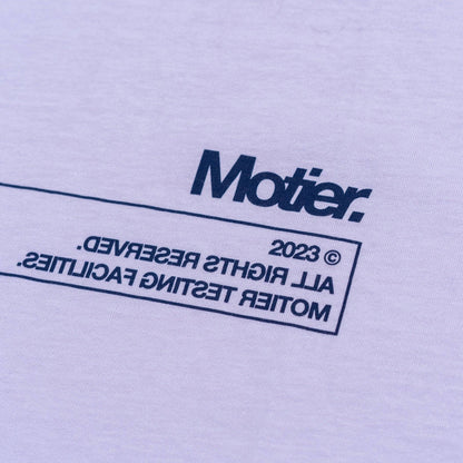 Motier Testing Facilities Luxe Tee (Lavender Fog)