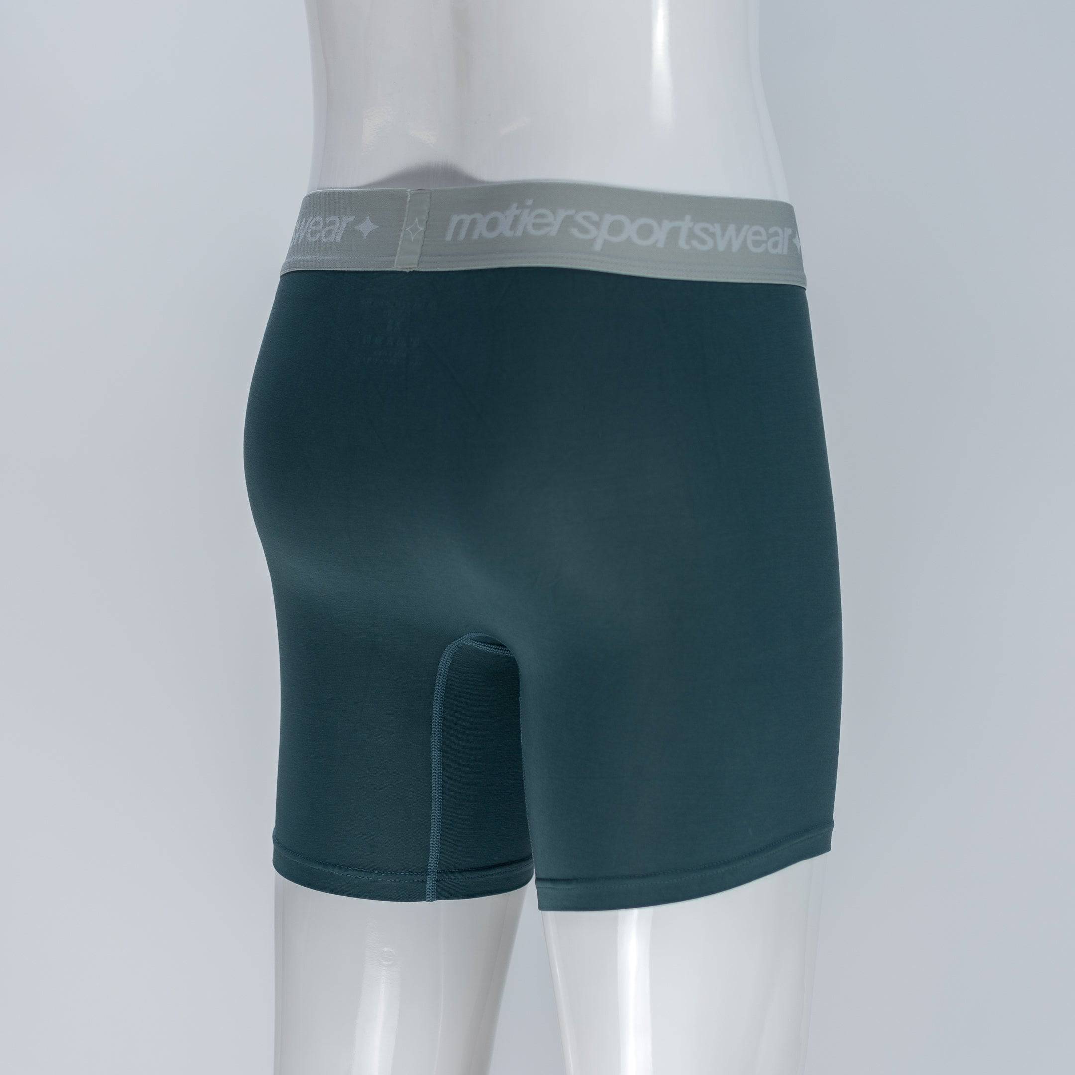 The John Boxer Briefs (Spruce) - Motier Lafayette 