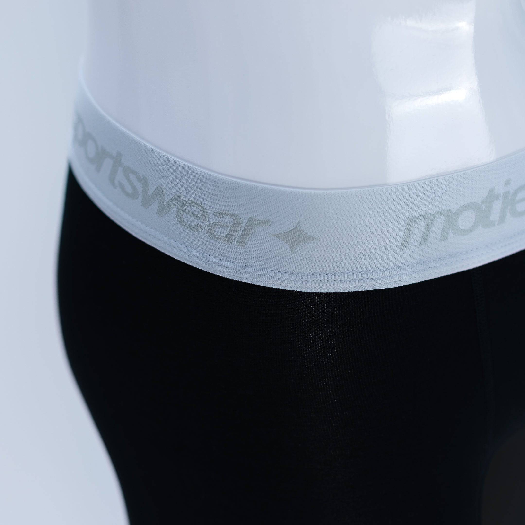 The John Boxer Briefs (Jet Black) - Motier Lafayette 