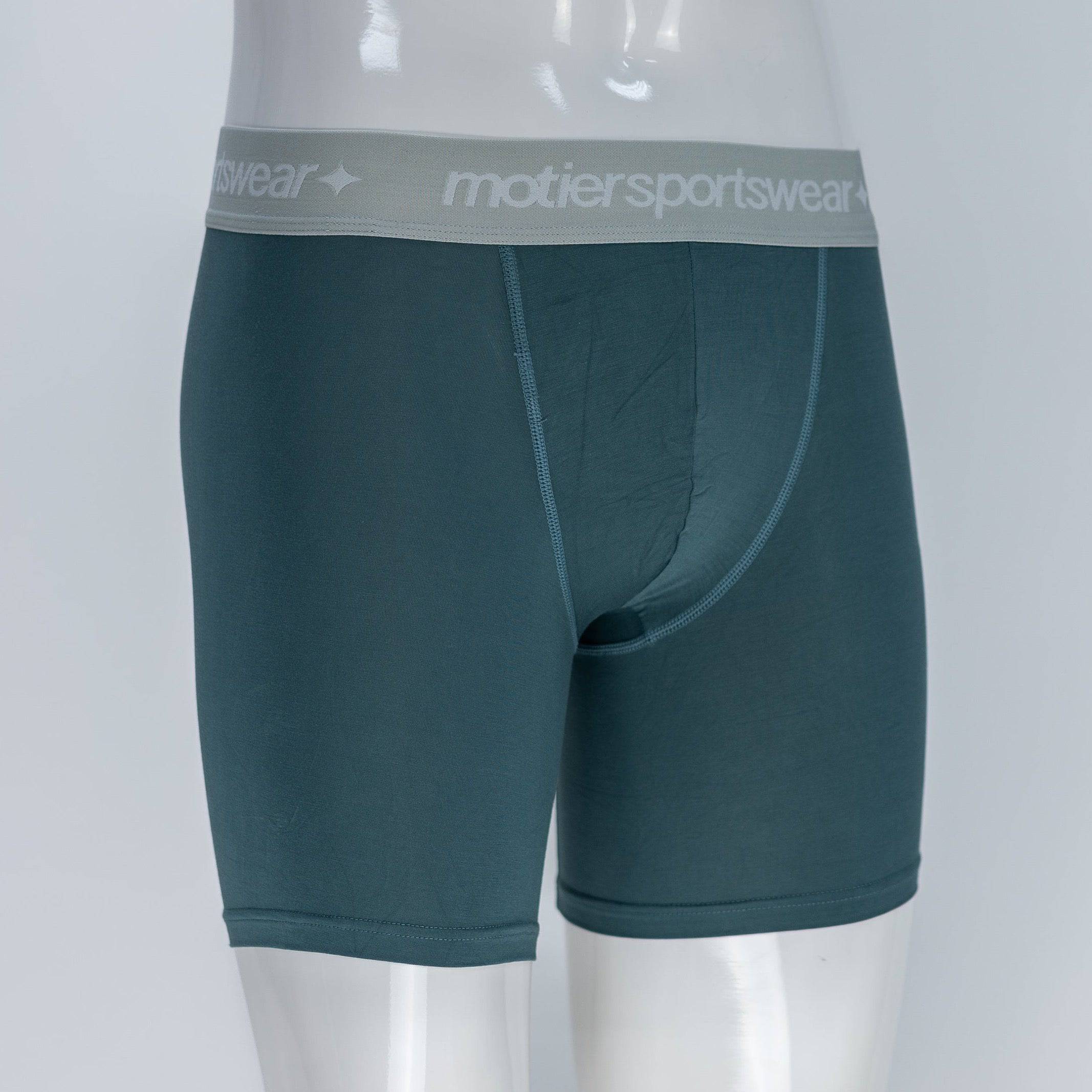 The John Boxer Briefs (Spruce) - Motier Lafayette 