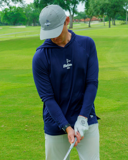 The Pin Lightweight Hoodie (White)