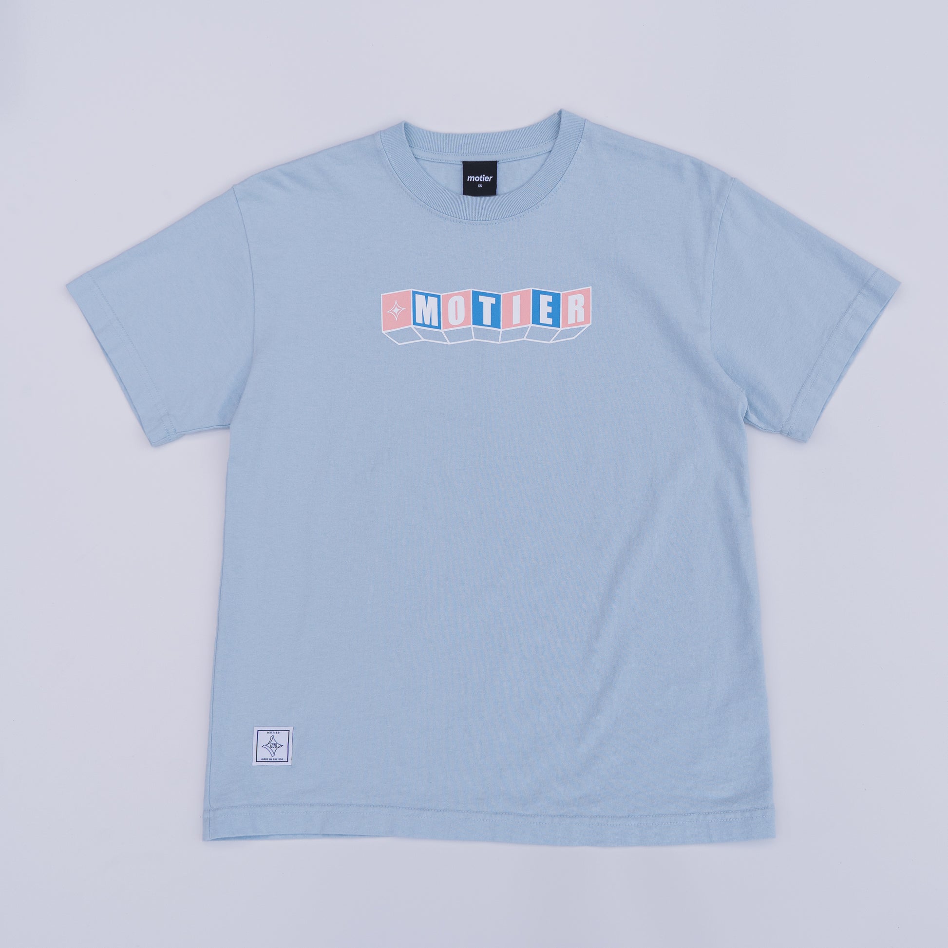 The Tickets Luxe Tee (Cashmere Blue) - Motier Lafayette 