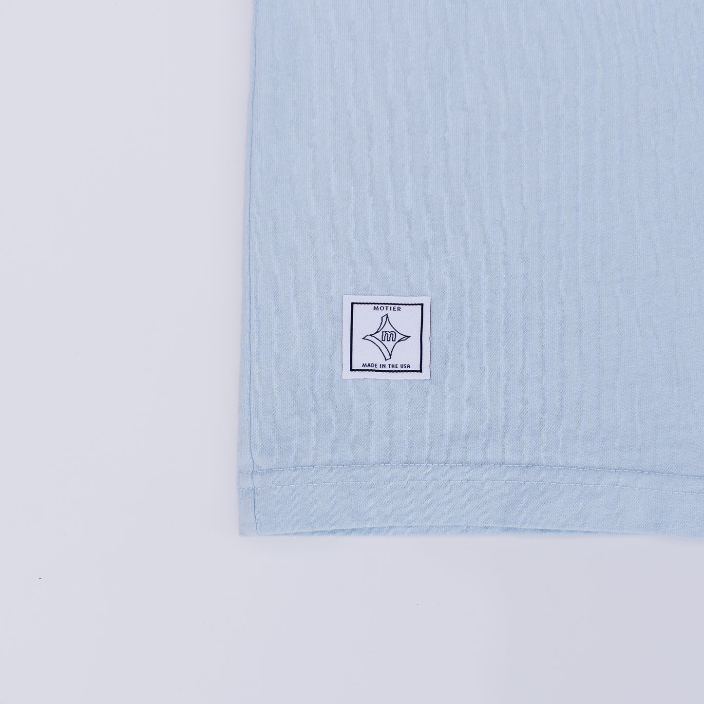 The Tickets Luxe Tee (Cashmere Blue) - Motier Lafayette 