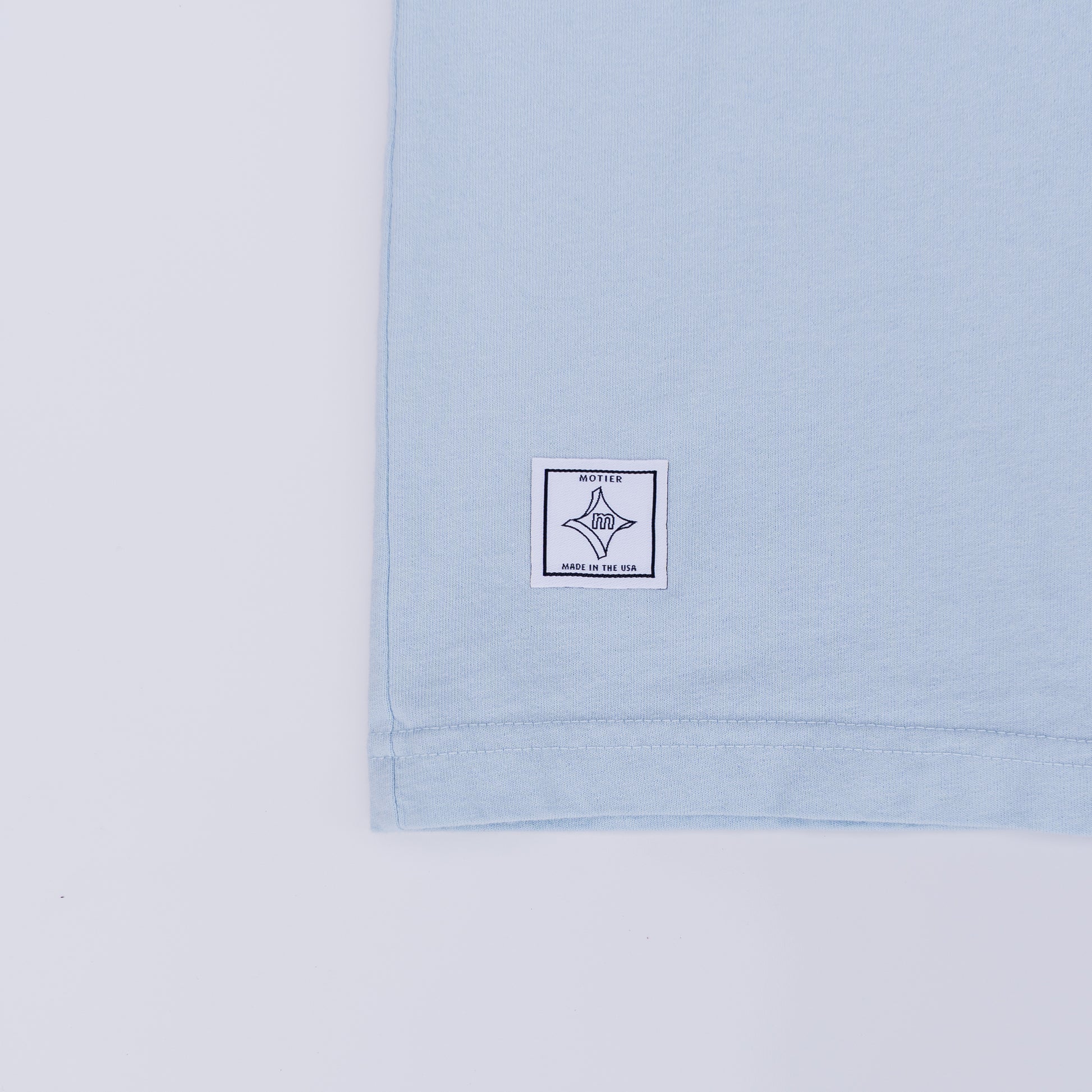 The Tickets Luxe Tee (Cashmere Blue) - Motier Lafayette 