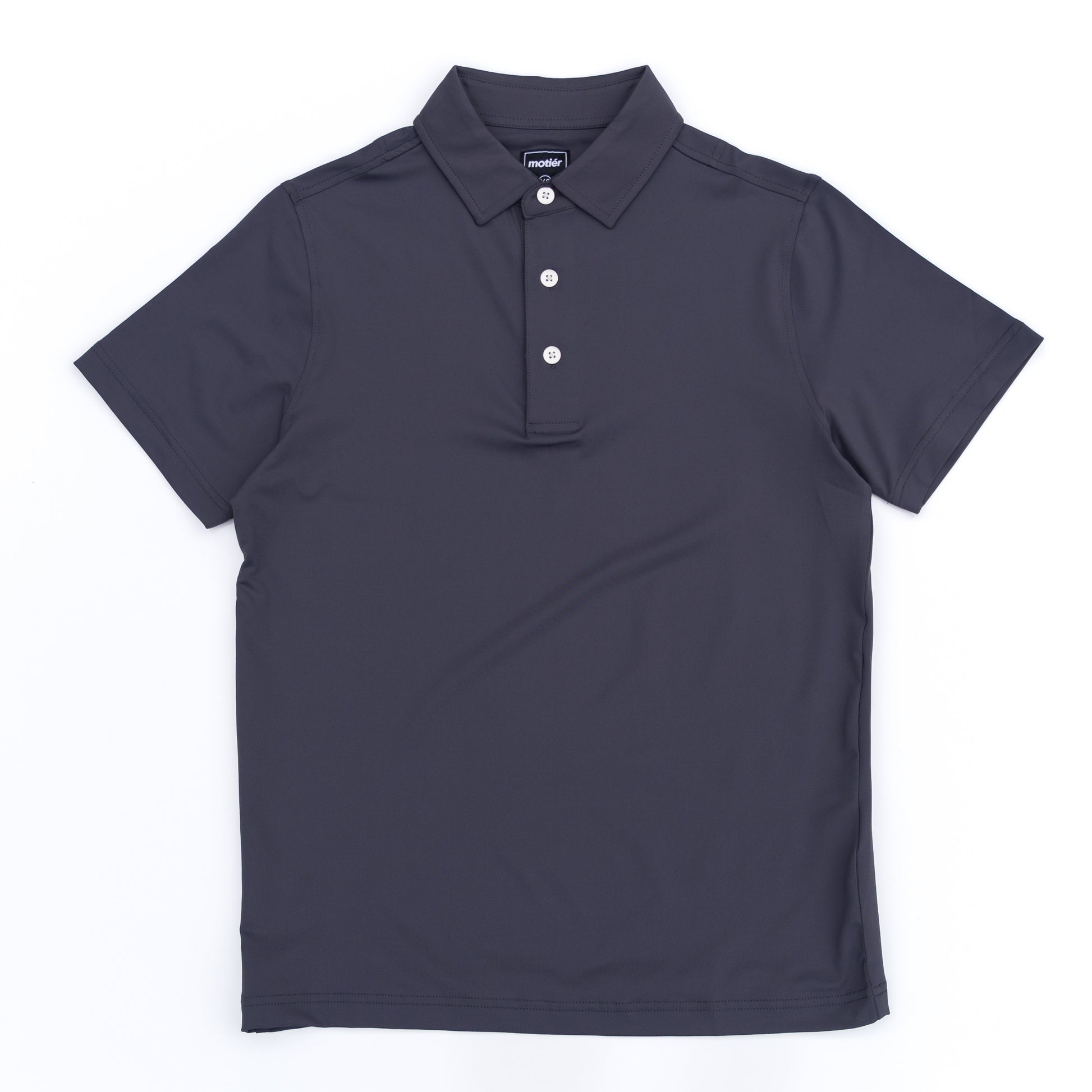 The Motier Tour Golf Polo (Graphite) - Motier Lafayette 