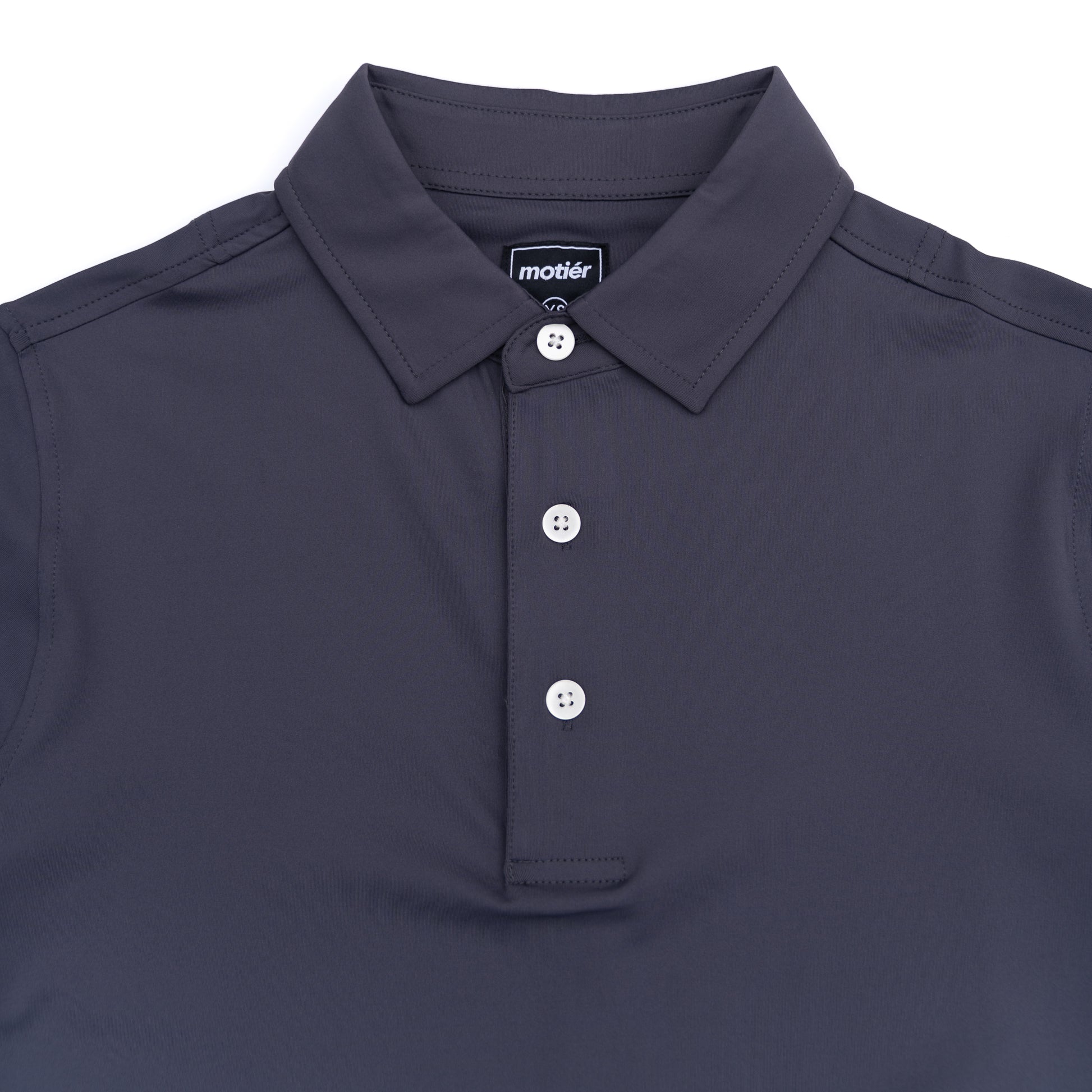 The Motier Tour Golf Polo (Graphite) - Motier Lafayette 