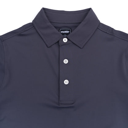 The Motier Tour Golf Polo (Graphite) - Motier Lafayette 