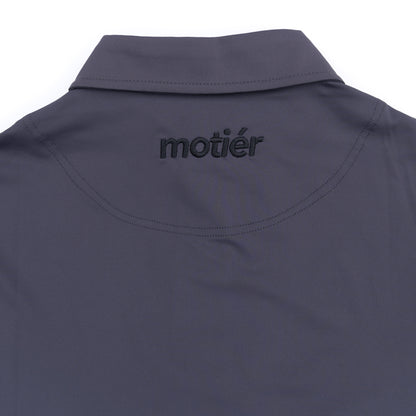 The Motier Tour Golf Polo (Graphite) - Motier Lafayette 