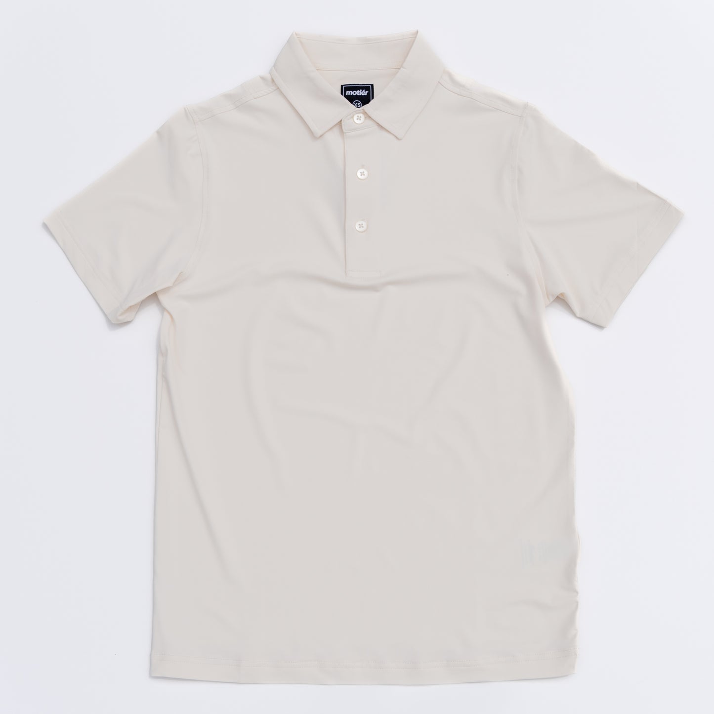The Motier Tour Golf Polo (Ivory) - Motier Lafayette 