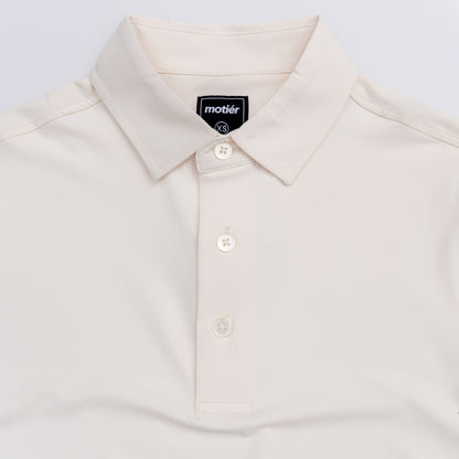 The Motier Tour Golf Polo (Ivory) - Motier Lafayette 